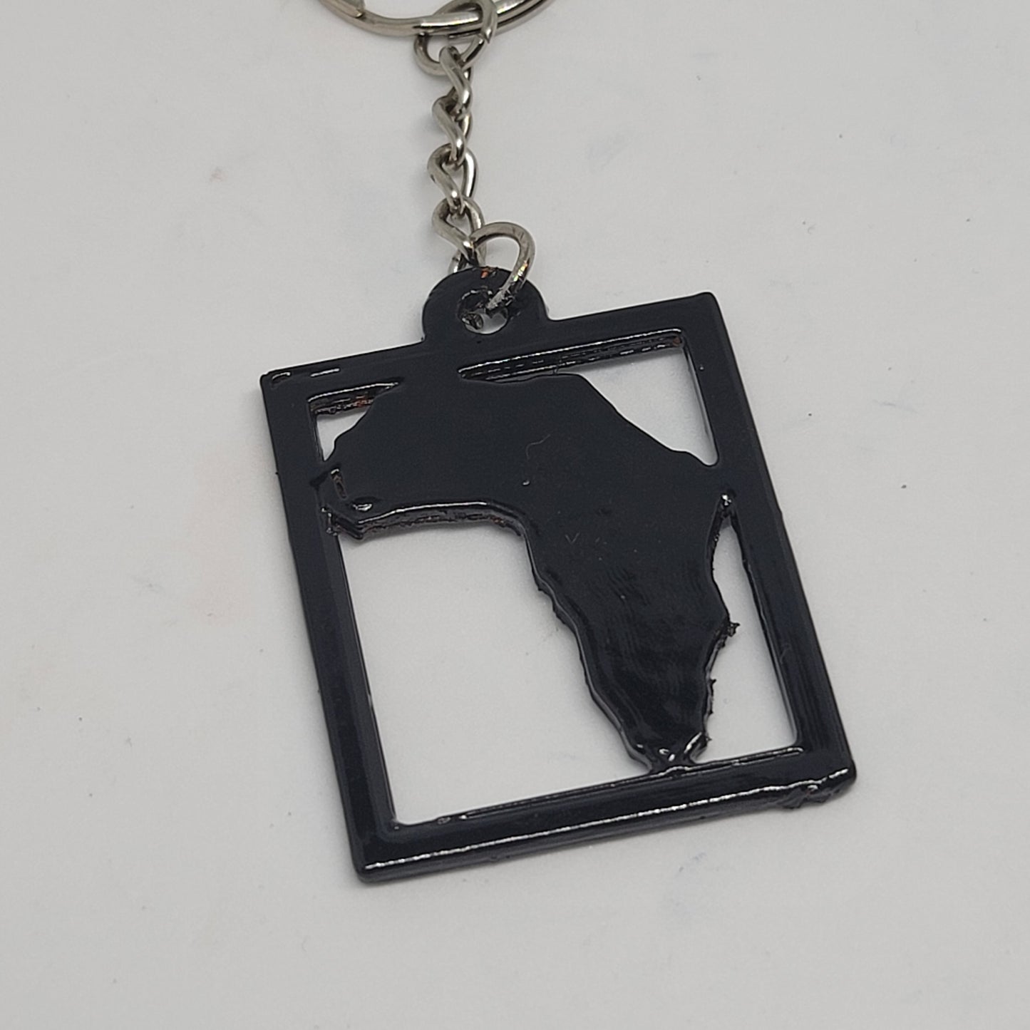 The African Plate Keychain