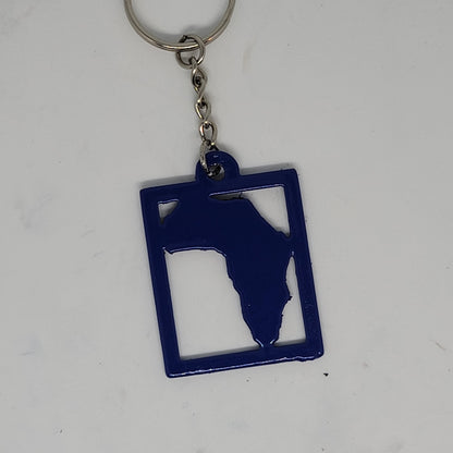 The African Plate Keychain