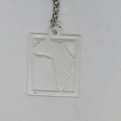 The African Plate Keychain